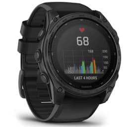 Смарт-часы Garmin Tactix 8 51mm Solar Sapphire Applied Ballistic Solver with Silicone Band Black — фото 2
