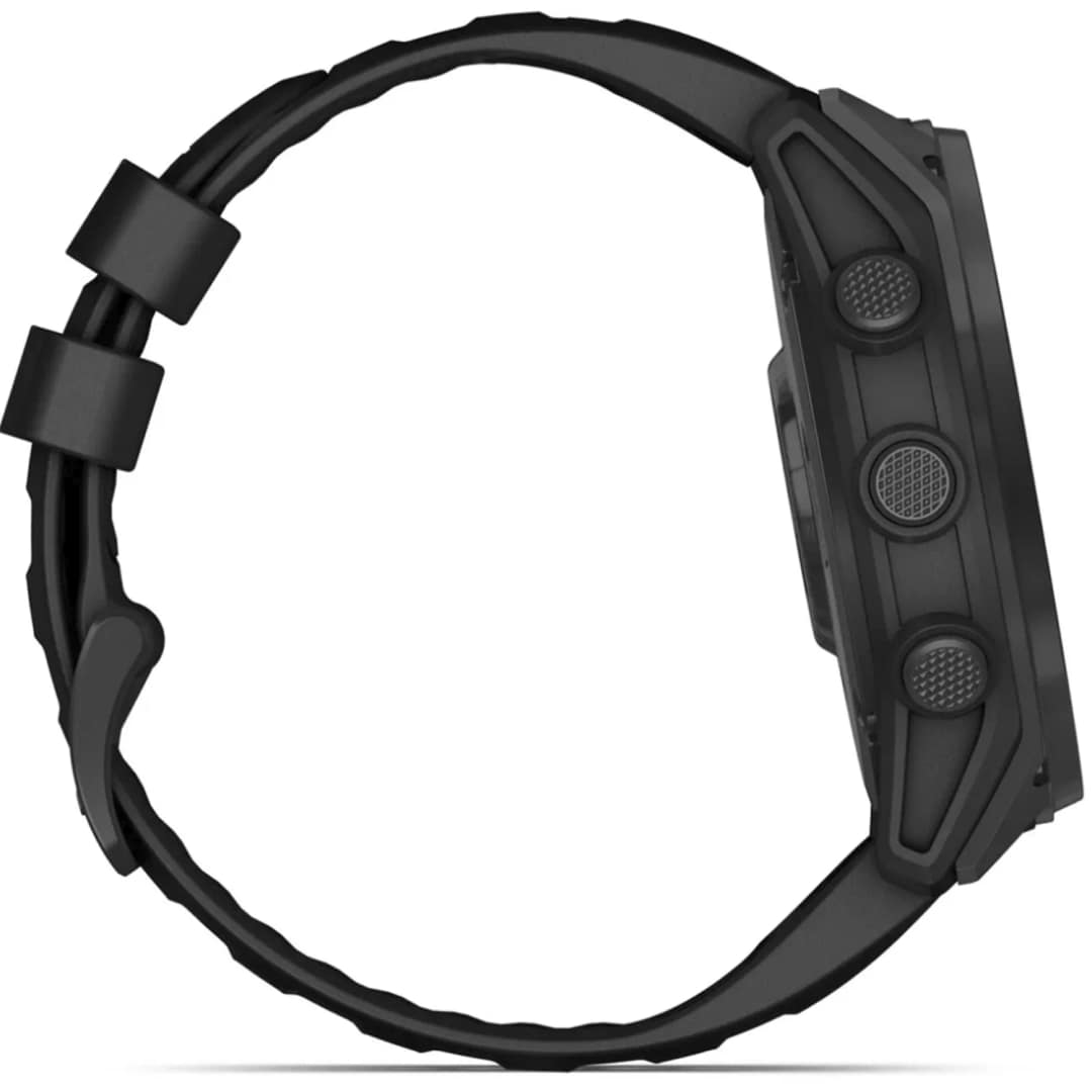 Смарт-часы Garmin Tactix 8 51mm Solar Sapphire Applied Ballistic Solver with Silicone Band Black — фото 3