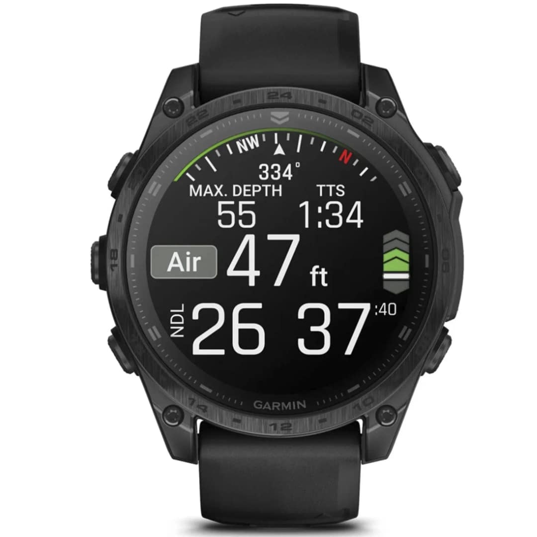 Смарт-часы Garmin Tactix 8 47mm Amoled Sapphire Solver Black — фото 4