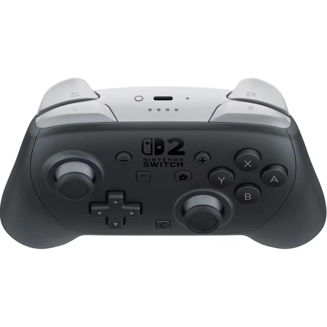 Джойстик беспроводной Nintendo Switch 2 Pro Controller, Black — фото 4