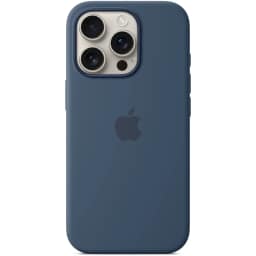 Чехол Apple Silicone Case with MagSafe для iPhone 16 Pro Max, Denim — фото 3