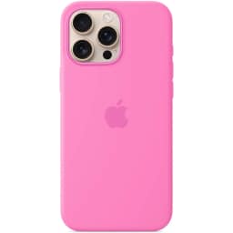 Чехол Apple Silicone Case with MagSafe для iPhone 16 Pro Max, Peony — фото 1