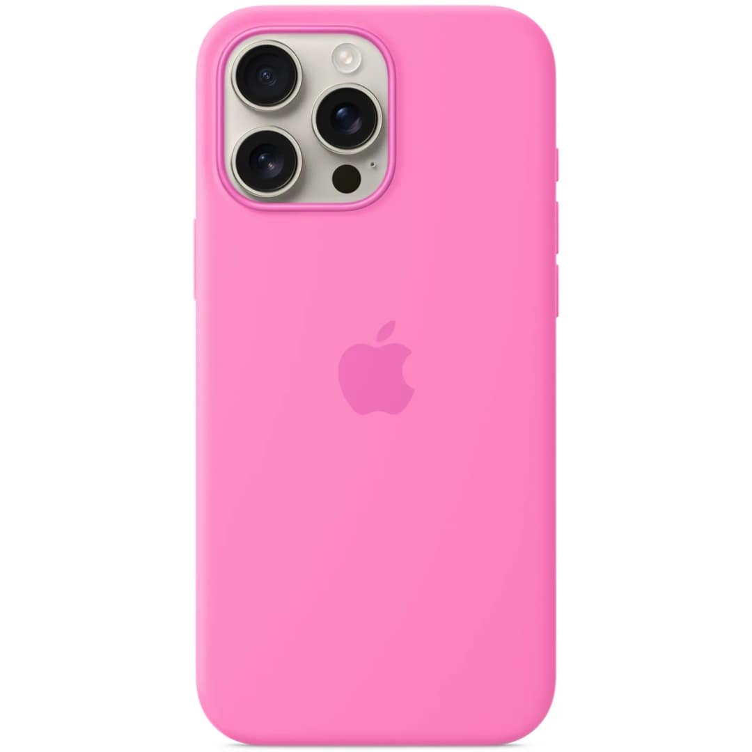 Чехол Apple Silicone Case with MagSafe для iPhone 16 Pro Max, Peony — фото 2