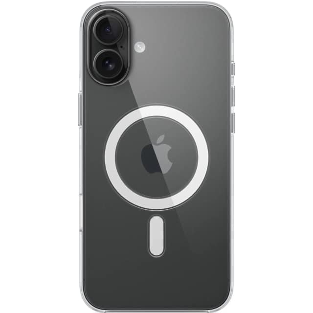 Чехол Apple Case With MagSafe для iPhone 16 Plus, Clear