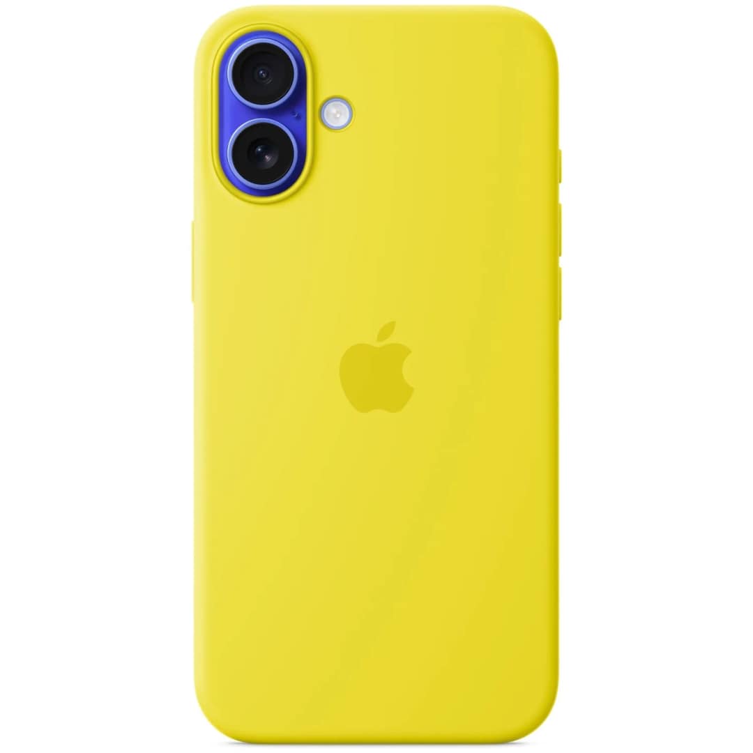 Чехол Apple Silicone Case with MagSafe для iPhone 16 Plus, Star Fruit — фото 2