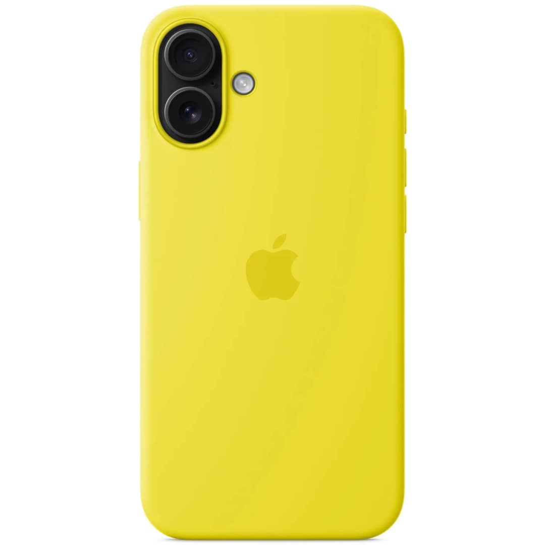 Чехол Apple Silicone Case with MagSafe для iPhone 16 Plus, Star Fruit — фото 3