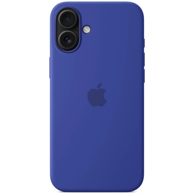 Чехол Apple Silicone Case with MagSafe для iPhone 16 Plus, Ultramarine
