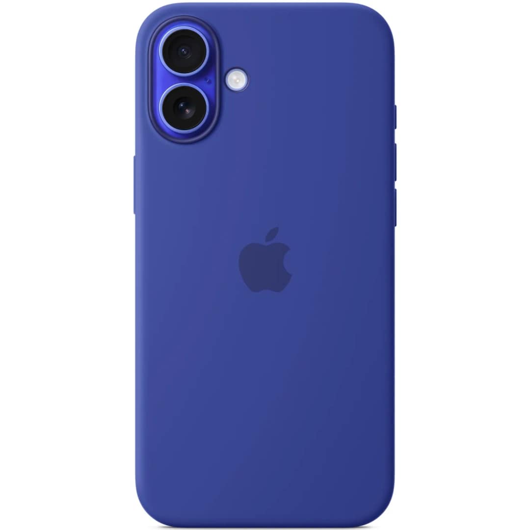 Чехол Apple Silicone Case with MagSafe для iPhone 16 Plus, Ultramarine — фото 4