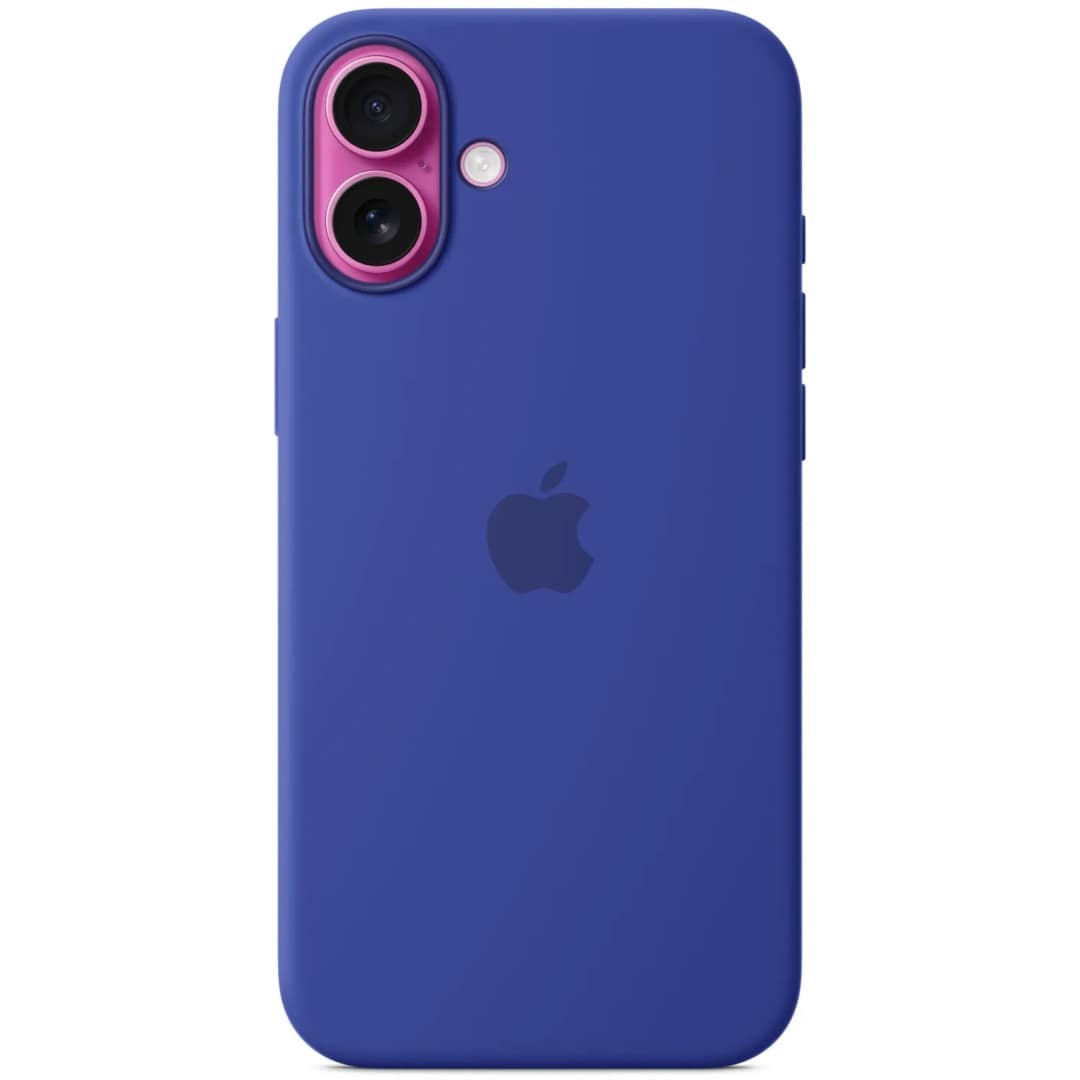 Чехол Apple Silicone Case with MagSafe для iPhone 16 Plus, Ultramarine — фото 6