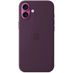 Чехол Apple Silicone Case with MagSafe для iPhone 16 Plus, Plum — фото 1