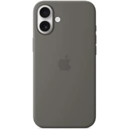 Чехол Apple Silicone Case with MagSafe для iPhone 16, Stone Grey — фото 1