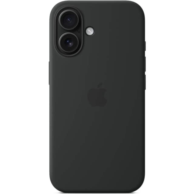 Чехол Apple Silicone Case with MagSafe для iPhone 16, Black