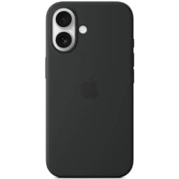 Чехол Apple Silicone Case with MagSafe для iPhone 16, Black — фото 3