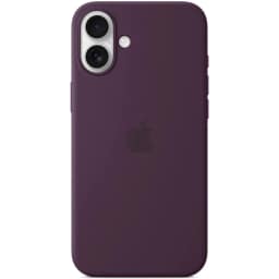 Чехол Apple Silicone Case with MagSafe для iPhone 16, Plum — фото 3