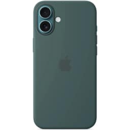 Чехол Apple Silicone Case with MagSafe для iPhone 16, Lake Green — фото 1