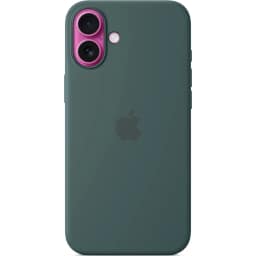 Чехол Apple Silicone Case with MagSafe для iPhone 16, Lake Green — фото 5