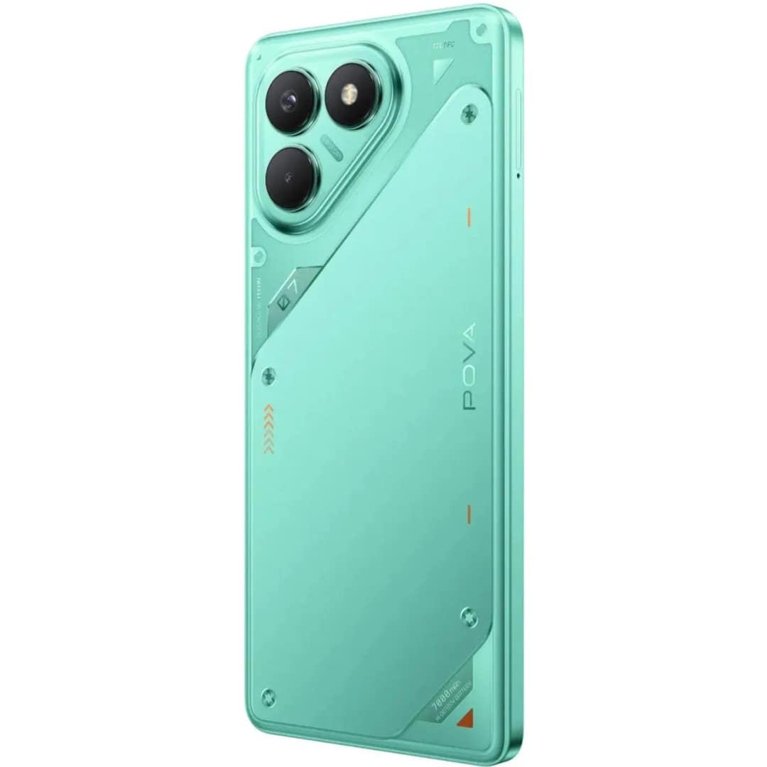 Смартфон Tecno Pova 7 Neo 8, Neon Cyan — фото 2
