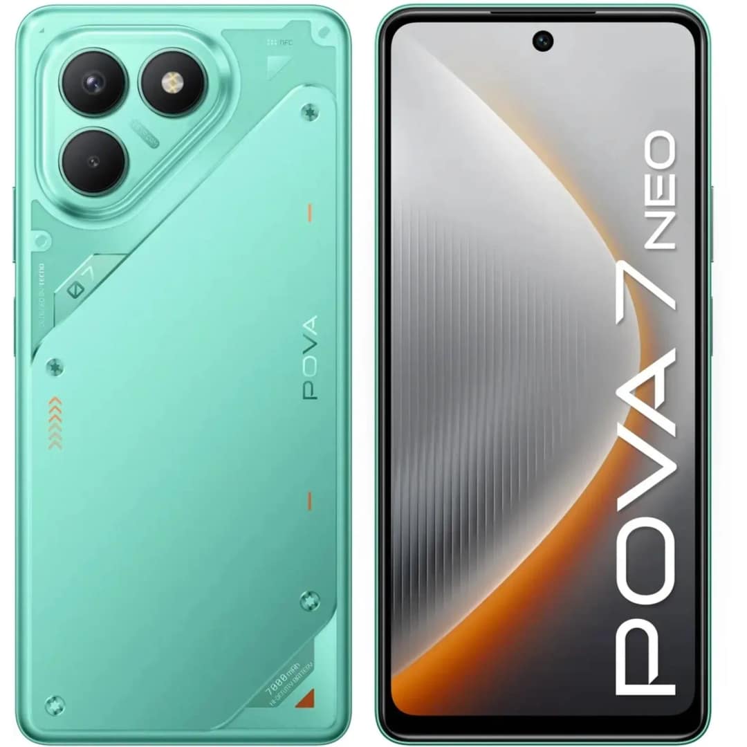 Смартфон Tecno Pova 7 Neo 8, Neon Cyan — фото 5
