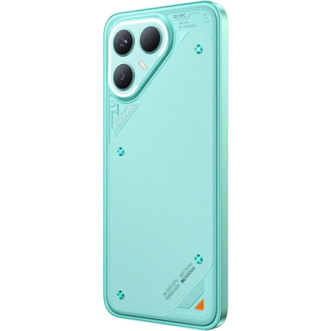 Смартфон Tecno Pova 7 Pro 8, Neon Cyan — фото 2