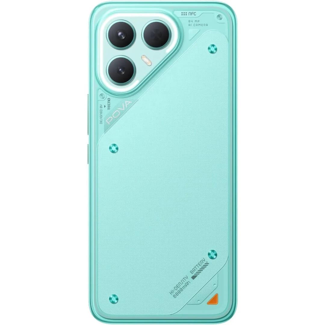 Смартфон Tecno Pova 7 Pro 8, Neon Cyan — фото 6