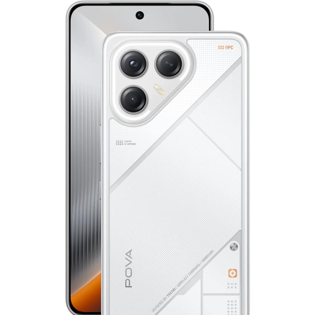 Смартфон Tecno Pova 7 Ultra 5G 8, White — фото 2