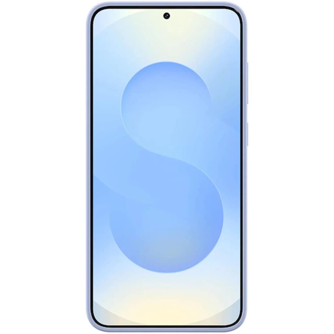 Чехол Samsung Silicone Case для Samsung Galaxy S25, Light Blue — фото 5
