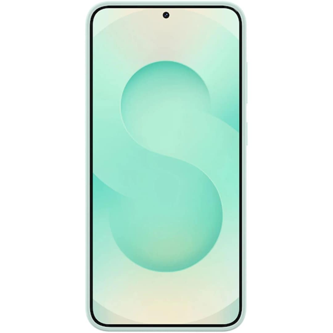 Чехол Samsung Silicone Case для Samsung Galaxy S25 Plus, Mint Green — фото 4