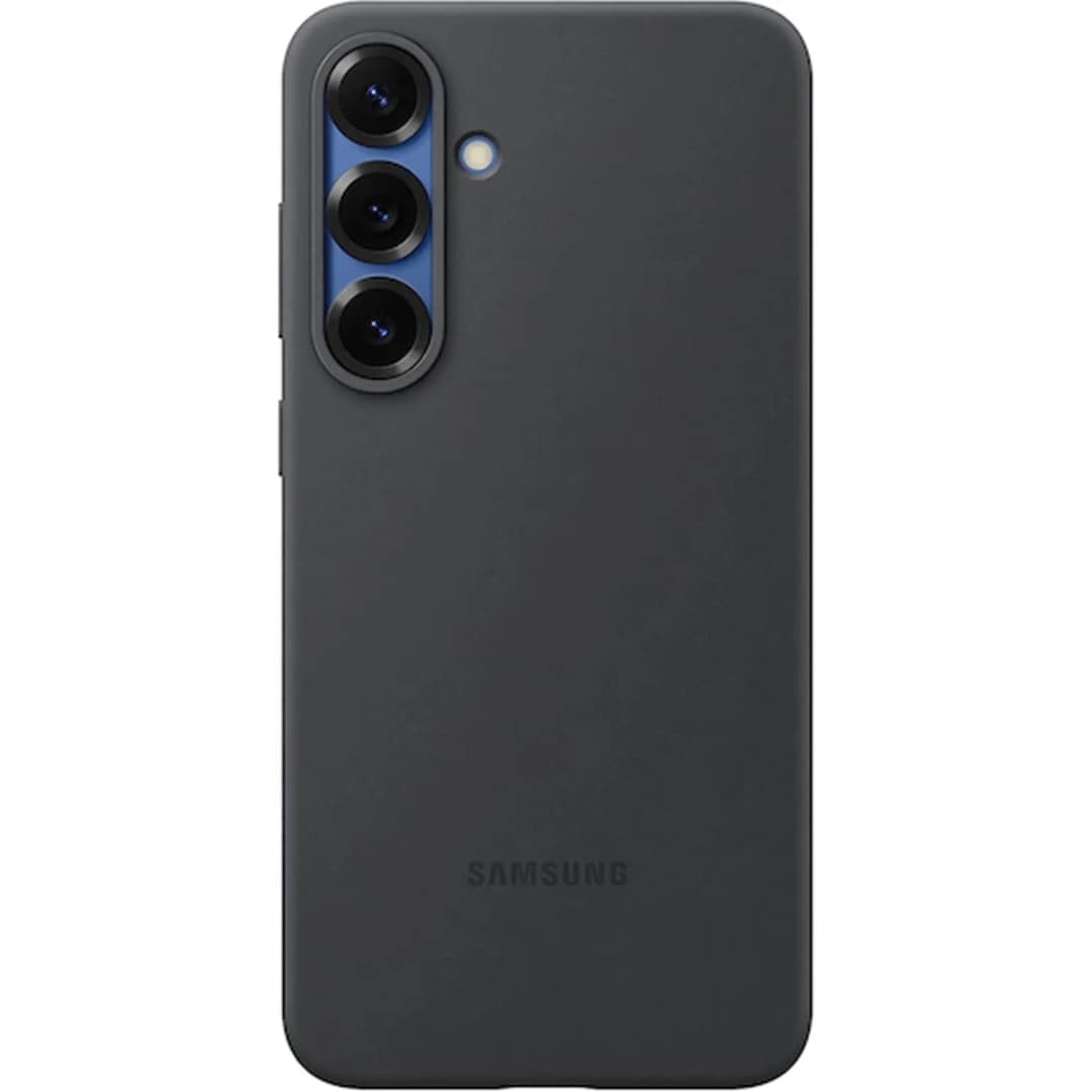 Чехол Samsung Silicone Case для Samsung Galaxy S25 Plus, Black — фото 5