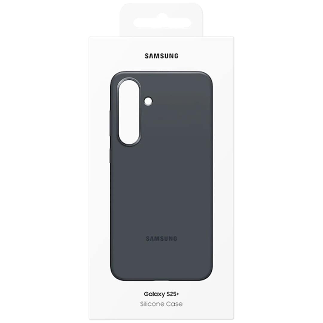 Чехол Samsung Silicone Case для Samsung Galaxy S25 Plus, Black — фото 6