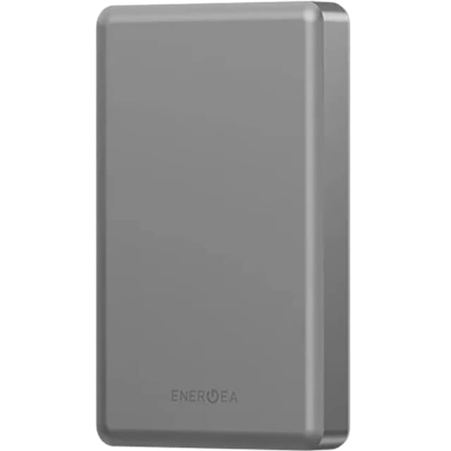 Внешний аккумулятор EnergEA Alupac 10K 10000 mAh Magsafe, Natural Titanium