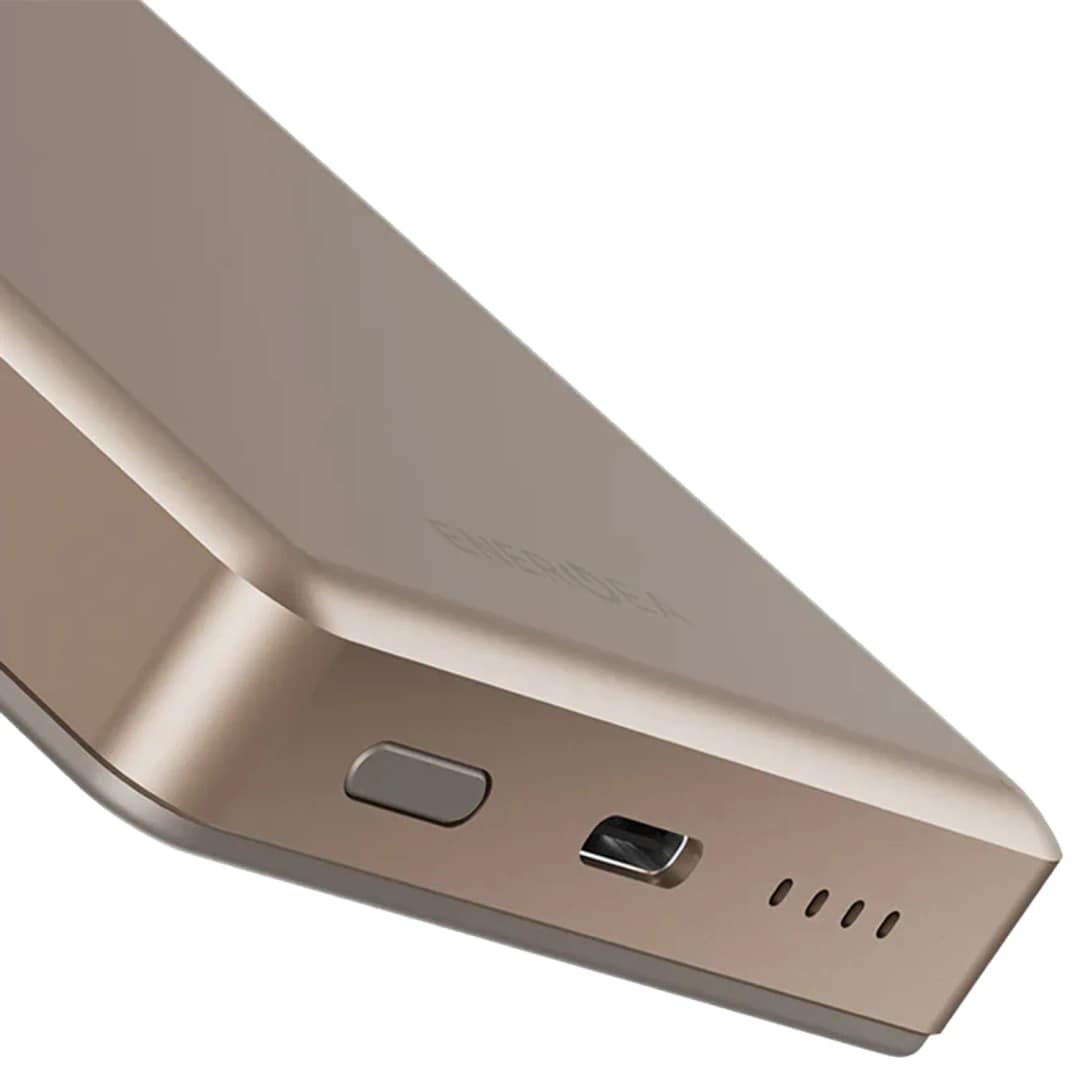 Внешний аккумулятор EnergEA Alupac 10K 10000 mAh Magsafe, Gold — фото 4