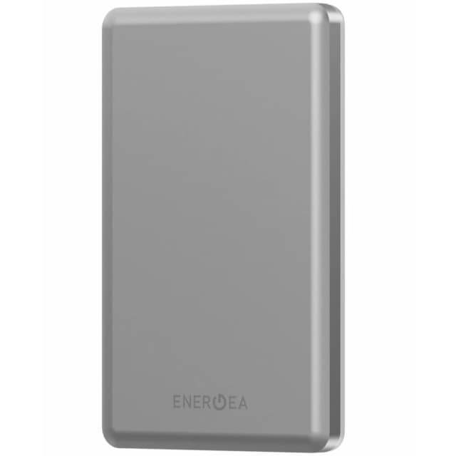 Внешний аккумулятор EnergEA Alupac Mini 5K 5000 mAh Magsafe, Natural Titanium