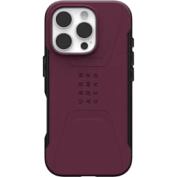 Чехол UAG MagSafe Civilian для iPhone 16 Pro, Bordeaux — фото 1