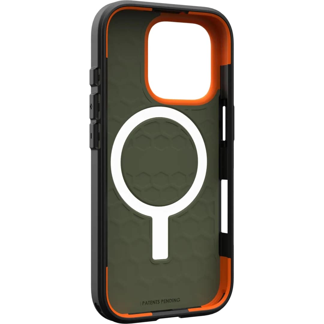 Чехол UAG MagSafe Civilian для iPhone 16 Pro, Olive Drab — фото 4