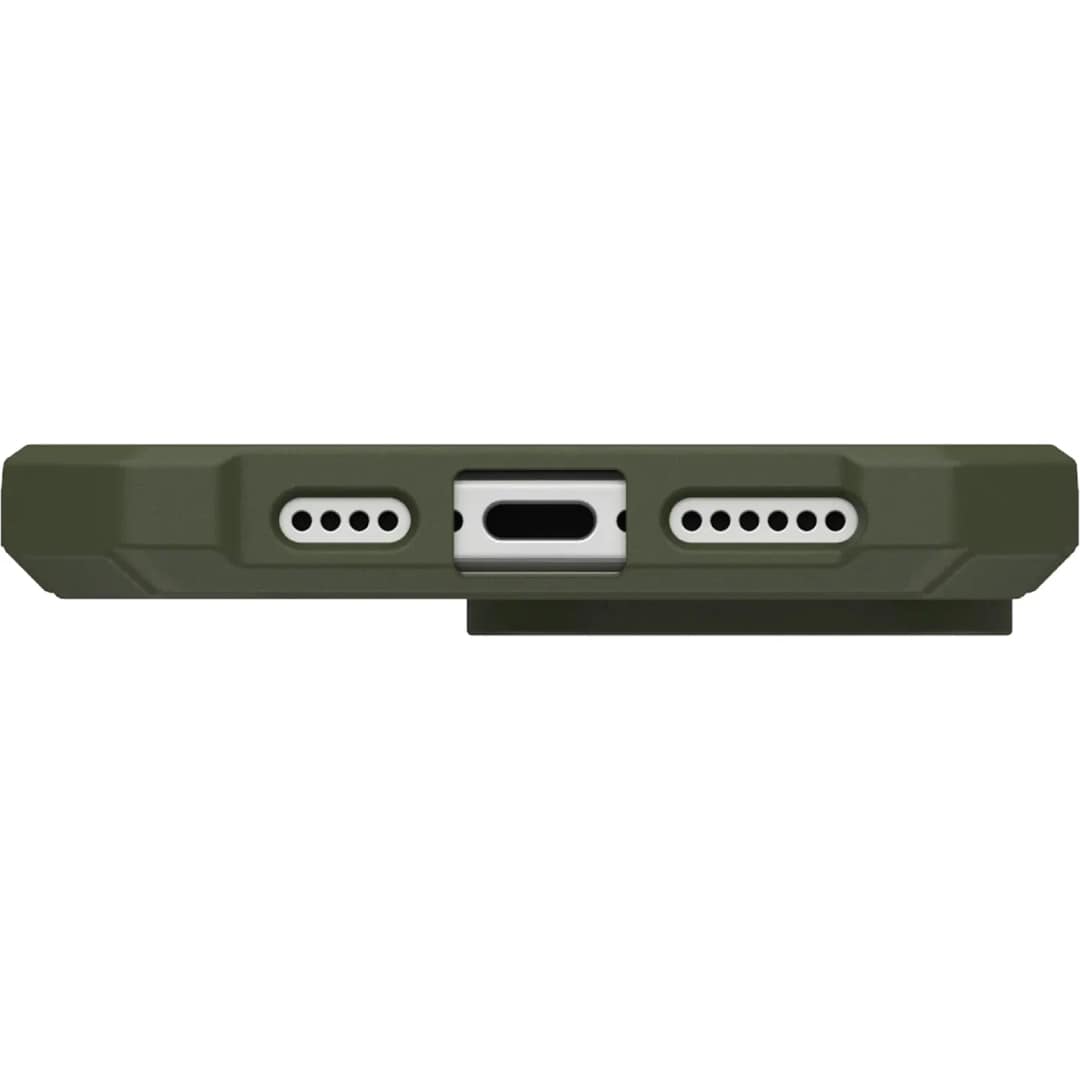 Чехол UAG MagSafe Essential Armor для iPhone 16 Pro, Olive Drab — фото 4
