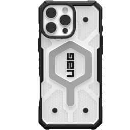 Чехол UAG MagSafe Pathfinder Clear для iPhone 16 Pro Silver, Ice — фото 1
