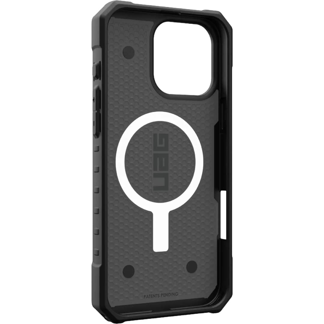 Чехол UAG MagSafe Pathfinder для iPhone 16 Pro Ice, Silver — фото 2