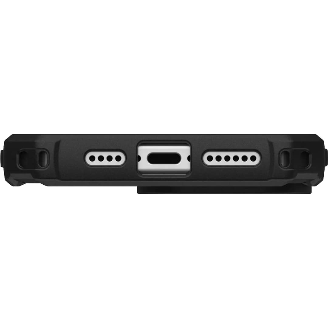 Чехол UAG MagSafe Pathfinder для iPhone 16 Pro Ice, Silver — фото 4