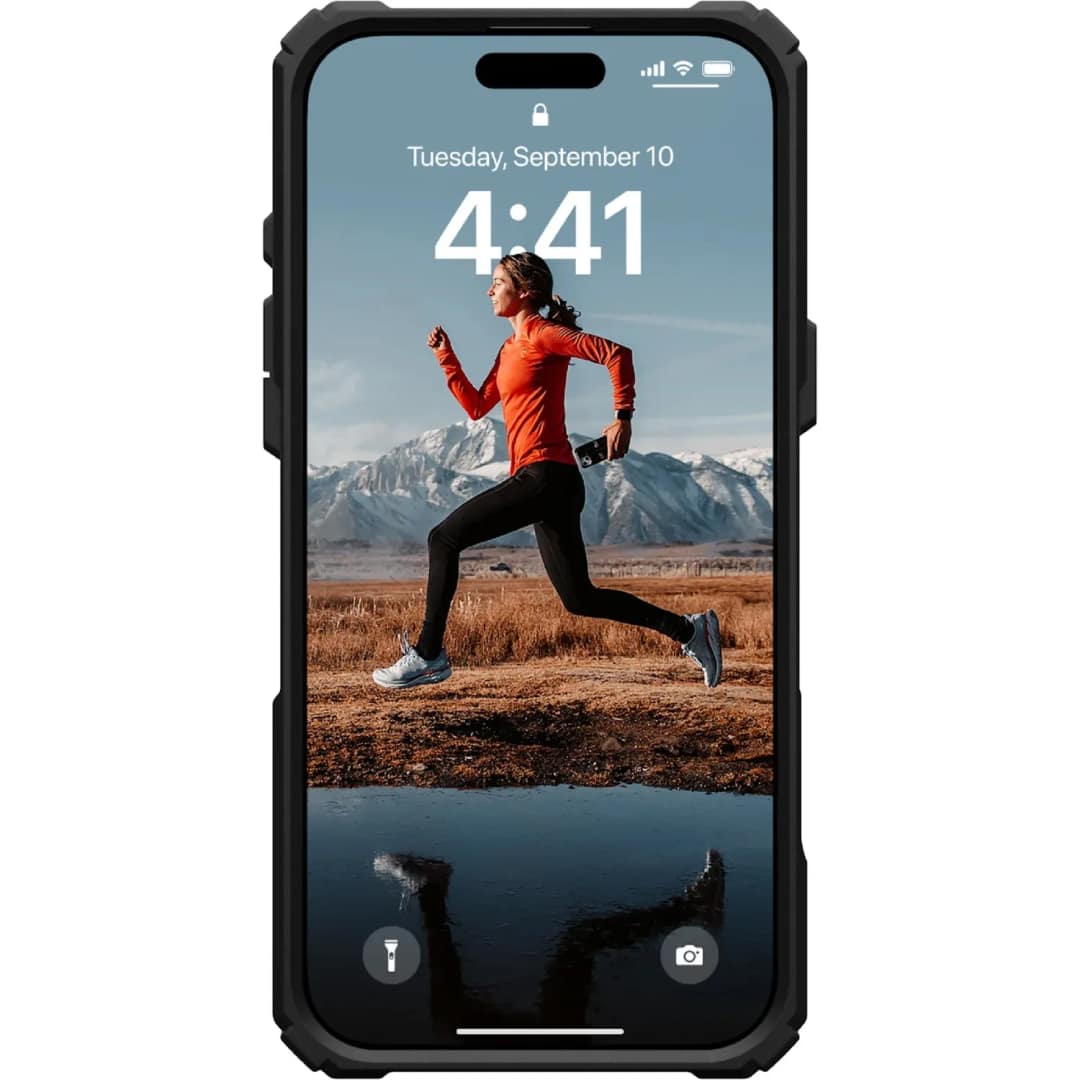 Чехол UAG MagSafe Plasma XTE для iPhone 16 Pro, Black/Orange — фото 4