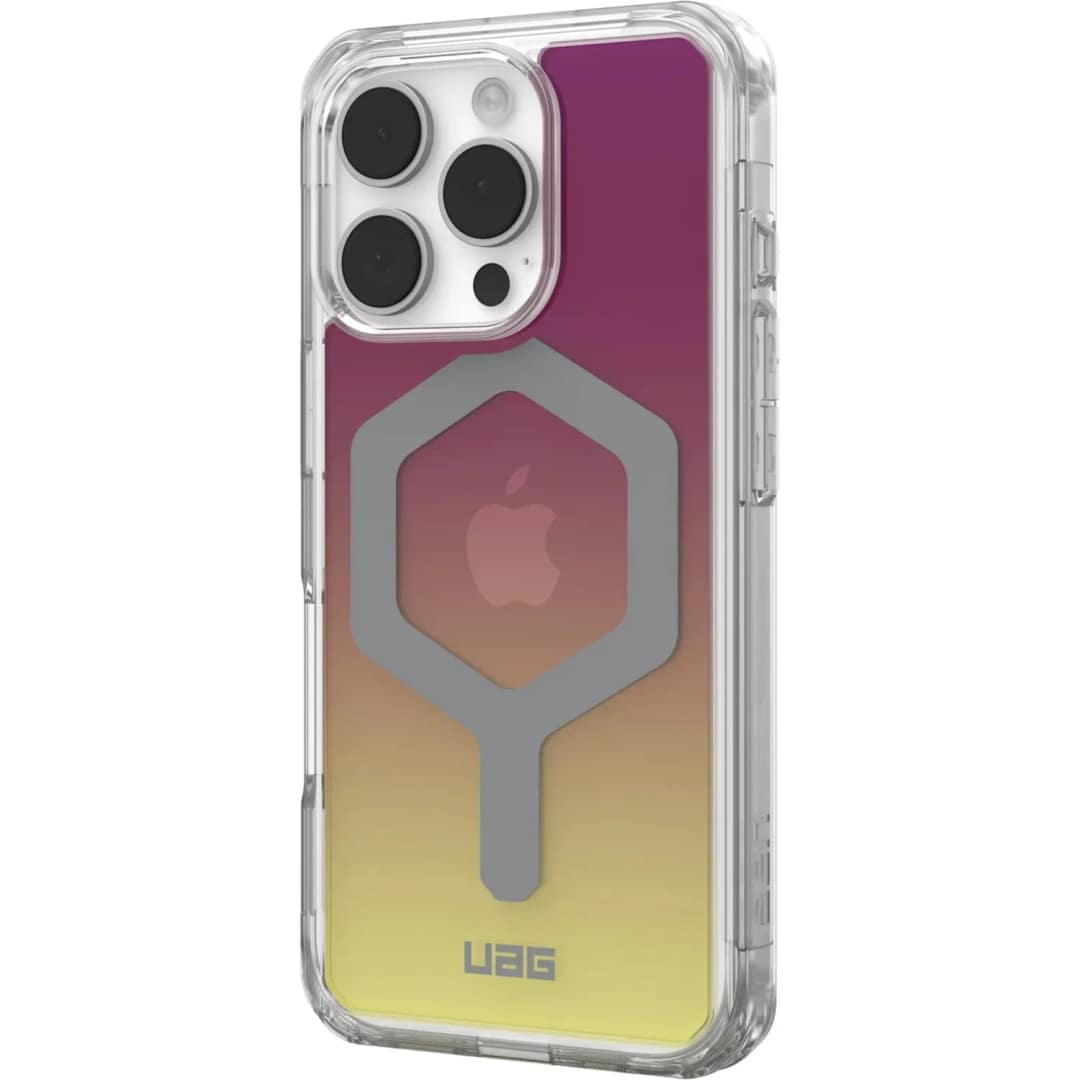 Чехол UAG MagSafe Plyo Limited Edition для iPhone 16 Pro, Maroon/Yellow Ombre — фото 2