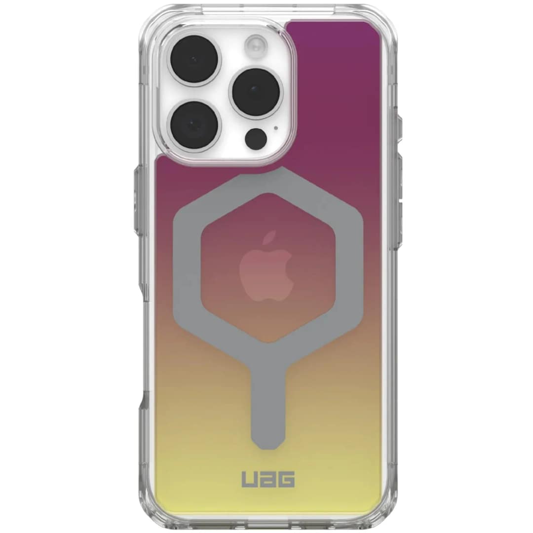 Чехол UAG MagSafe Plyo Limited Edition для iPhone 16 Pro, Maroon/Yellow Ombre — фото 3