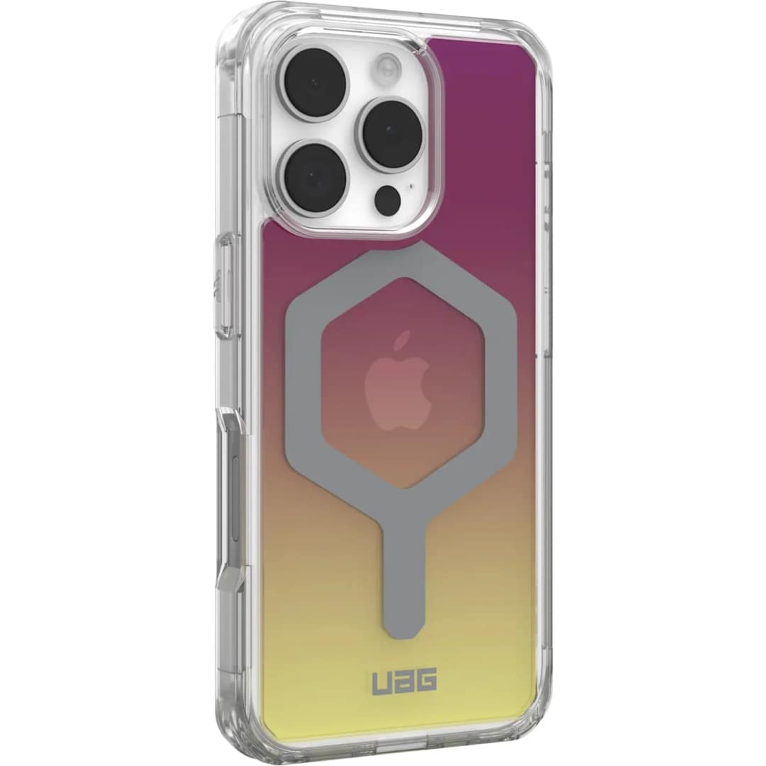 Чехол UAG MagSafe Plyo Limited Edition для iPhone 16 Pro, Maroon/Yellow Ombre — фото 4