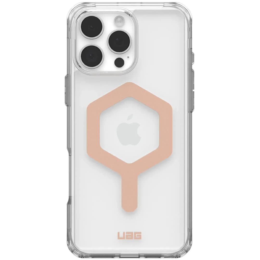 Чехол UAG MagSafe Plyo для iPhone 16 Pro, Ice/Rose Gold — фото 2