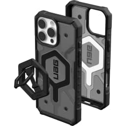 Чехол UAG MagSafe Pathfinder Clear для iPhone 16 Pro Max Ash Black Sand — фото 2