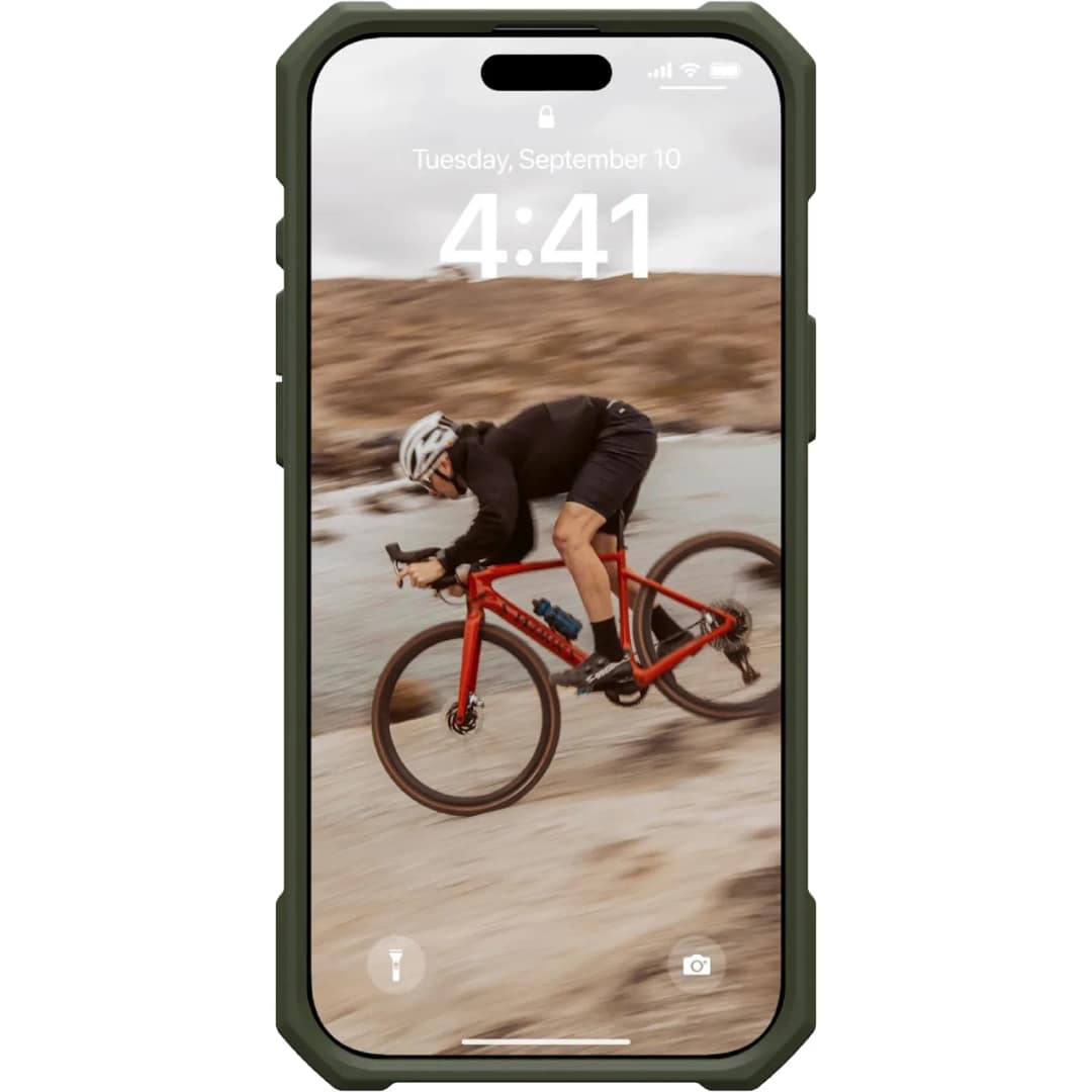 Чехол UAG MagSafe Essential Armor для iPhone 16 Pro Max, Olive Drab — фото 3