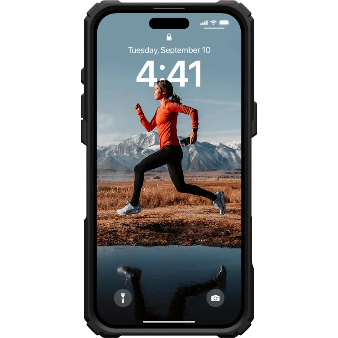 Чехол UAG MagSafe Plasma XTE для iPhone 16 Plus Black Orange — фото 4