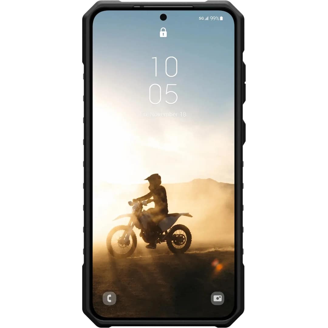 Чехол UAG MagSafe Pathfinder Clear для Samsung Galaxy S25 Ash — фото 3