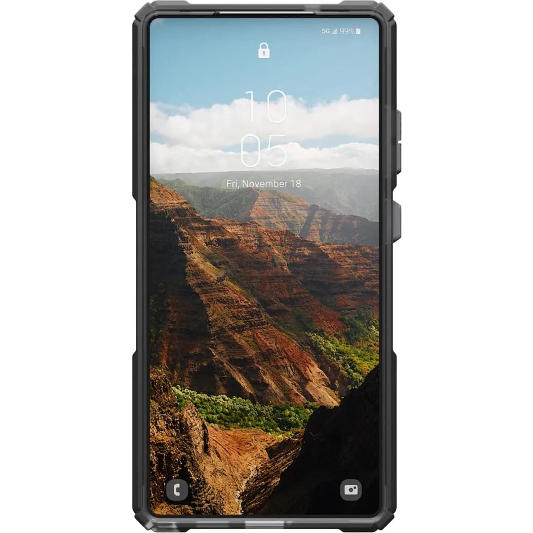 Чехол UAG MagSafe Plasma XTE для Samsung S25 Ultra Ash Titanium — фото 5