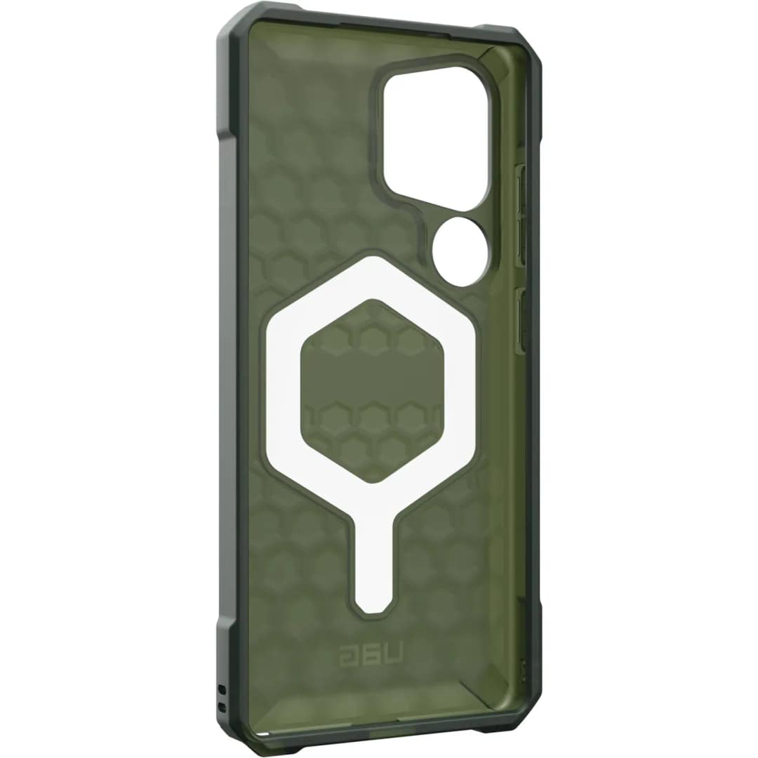 Чехол UAG MagSafe Essential Armor для Samsung Galaxy S25 Ultra, Olive Drab — фото 2