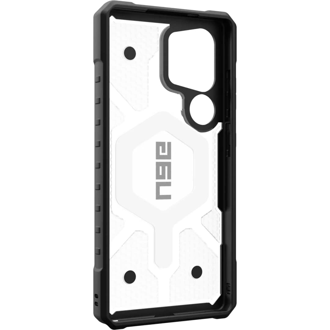 Чехол UAG MagSafe Pathfinder Clear для Samsung Galaxy S25 Ultra, Ice/Silver — фото 2